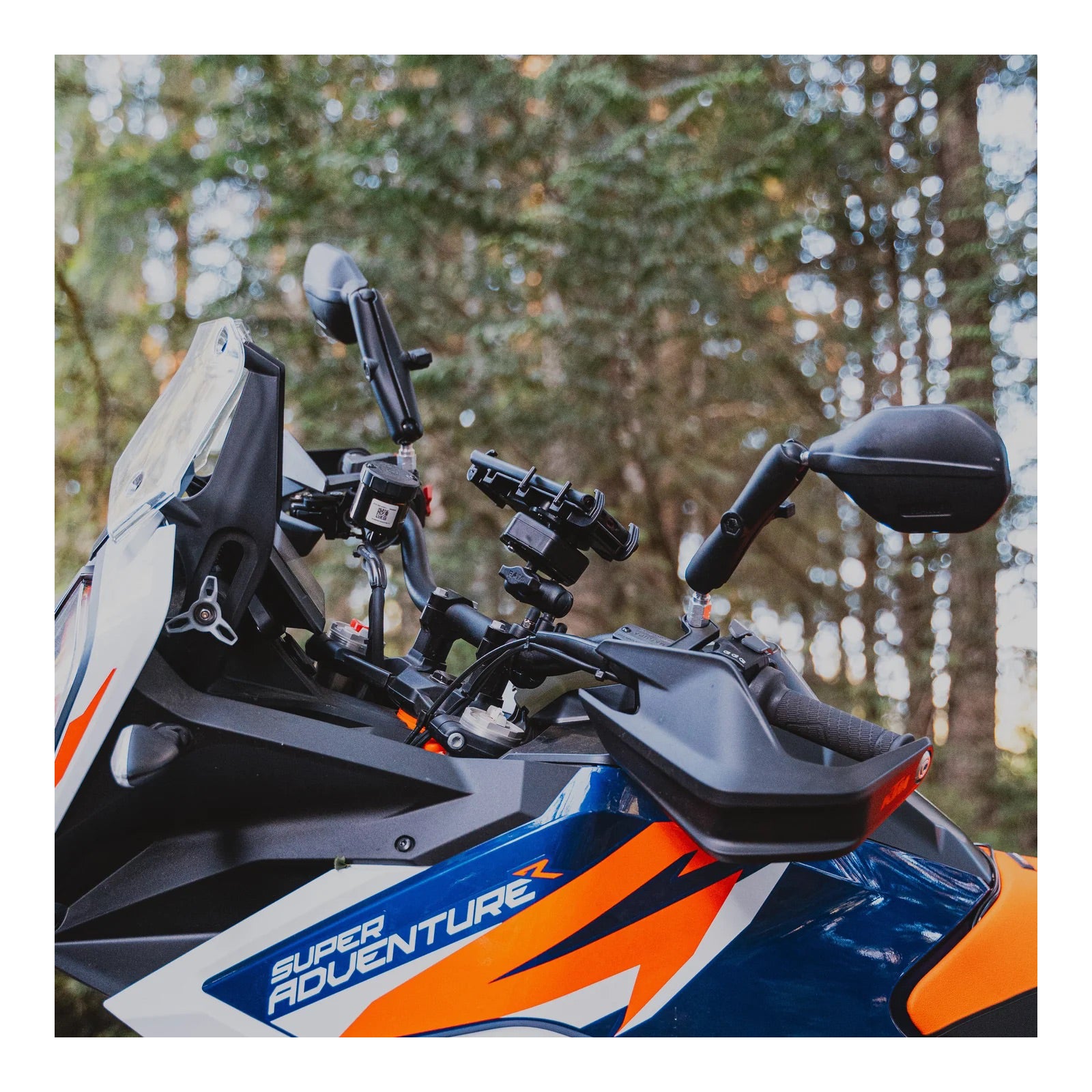 RAM Left & Right Tough-Mirror Kit with Long Arms + M10 X 1.25 Bases