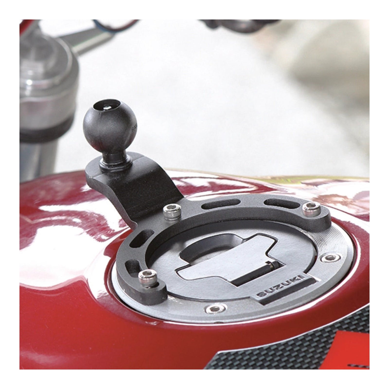 RAM Small Gas Tank Ball Base for Motorcycles