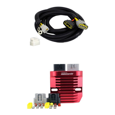 Mosfet Aluminium Regulator with Bypass - Triumph Models
