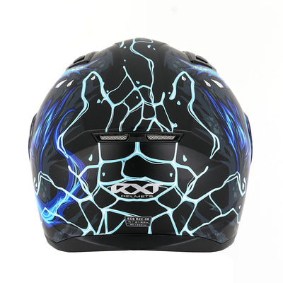 RXT 825 STREET 2 REVENGE MATT BLACK/BLUE