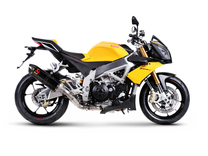 Akrapovic Slip-On Line Carbon Muffler System w/Carbon End Cap for Aprilia RSV4 09-14/Tuono V4 11-16 Akrapovic