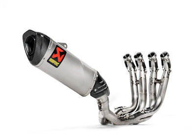 Akrapovic Evolution Line Titanium Exhaust System w/Carbon End Cap for BMW S 1000 R/M 1000 R 21-Up/S 1000 RR/M 1000 RR 19-Up Akrapovic