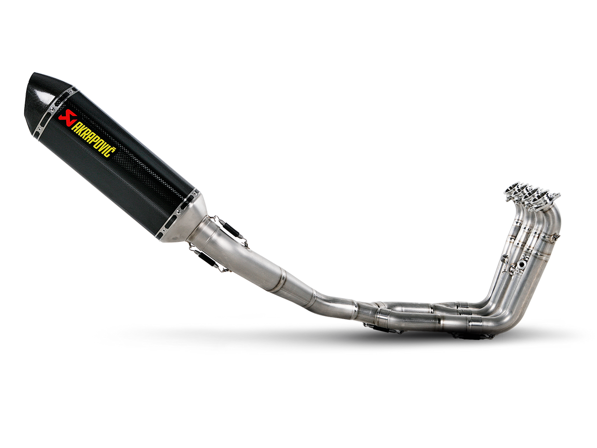 Akrapovic Racing Line Carbon Exhaust System w/Carbon End Cap for BMW S 1000 RR/M 1000 RR 10-14 Akrapovic