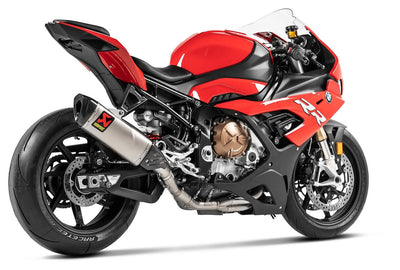 Akrapovic Racing Line Titanium Exhaust System w/Carbon End Cap for BMW S 1000 R/M 1000 R 21-Up/S 1000 RR/M 1000 RR 19-Up Akrapovic
