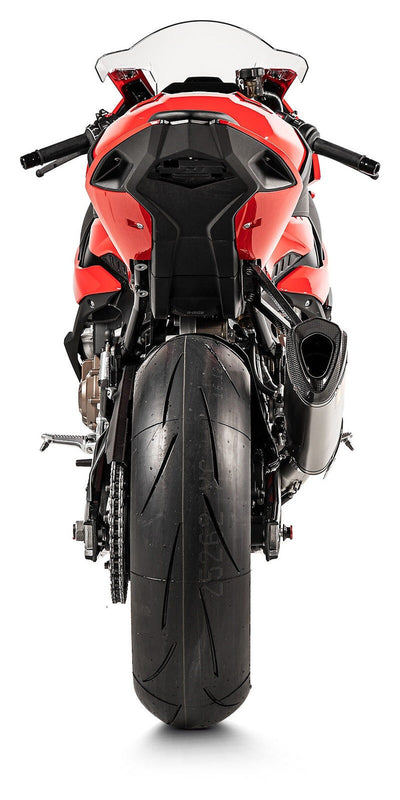 Akrapovic Racing Line Titanium Exhaust System w/Carbon End Cap for BMW S 1000 R/M 1000 R 21-Up/S 1000 RR/M 1000 RR 19-Up Akrapovic