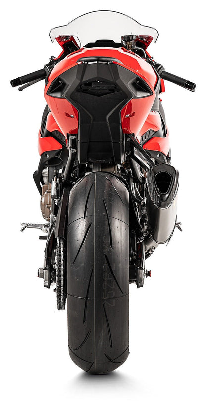 Akrapovic Racing Line Titanium Exhaust System w/Carbon End Cap for BMW S 1000 R/M 1000 R 21-Up/S 1000 RR/M 1000 RR 19-Up Akrapovic
