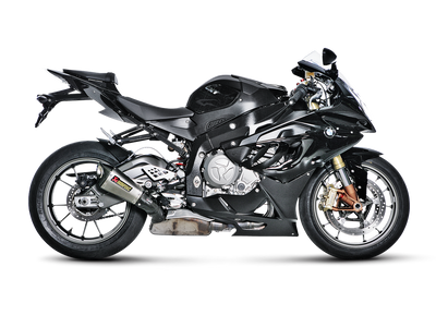 Akrapovic Slip-On Line Titanium Muffler System w/Carbon End Cap for BMW S 1000 R/M 1000 R 14-16/S 1000 RR/M 1000 RR 10-14 Akrapovic