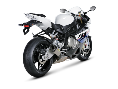 Akrapovic Slip-On Line Titanium Muffler System w/Carbon End Cap for BMW S 1000 R/M 1000 R 14-16/S 1000 RR/M 1000 RR 10-14 Akrapovic