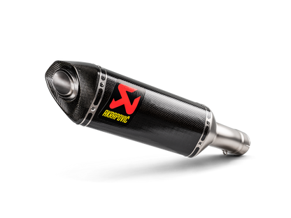 Akrapovic Slip-On Line Carbon Muffler System w/Carbon End Cap for BMW S 1000 RR/M 1000 RR 19-Up
