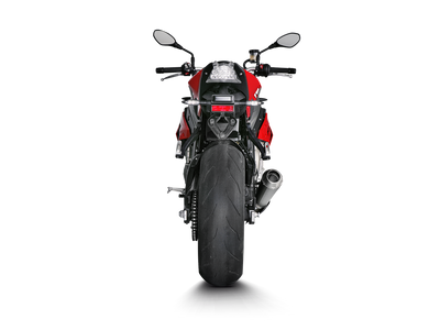 Akrapovic Slip-On Line Titanium Muffler System w/Titanium End Cap for BMW S 1000 R/M 1000 R 14-16/S 1000 RR/M 1000 RR 10-14 Akrapovic
