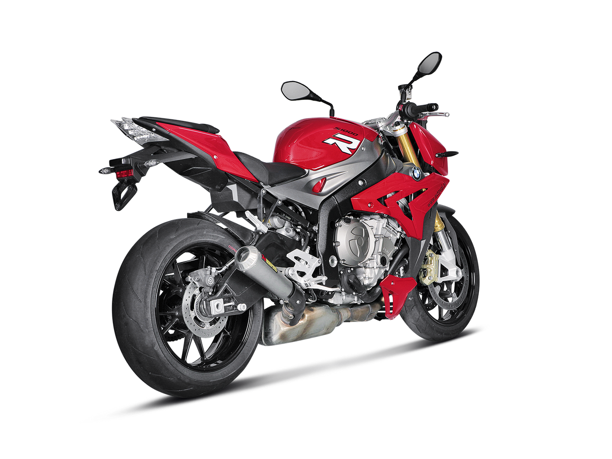 Akrapovic Slip-On Line Titanium Muffler System w/Titanium End Cap for BMW S 1000 R/M 1000 R 14-16/S 1000 RR/M 1000 RR 10-14 Akrapovic