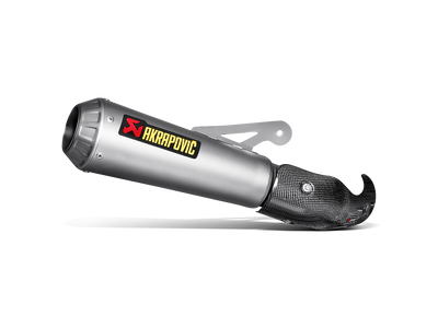 Akrapovic Slip-On Line Titanium Muffler System w/Titanium End Cap for BMW S 1000 R/M 1000 R 14-16/S 1000 RR/M 1000 RR 10-14 Akrapovic