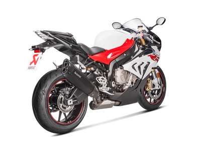 Akrapovic Slip-On Line Black Titanium Muffler System w/Carbon End Cap for BMW S 1000 RR/M 1000 RR 17-18 Akrapovic