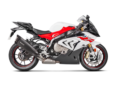 Akrapovic Slip-On Line Black Titanium Muffler System w/Carbon End Cap for BMW S 1000 RR/M 1000 RR 17-18 Akrapovic