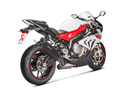 Akrapovic Slip-On Line Black Titanium Muffler System w/Carbon End Cap for BMW S 1000 RR/M 1000 RR 17-18 Akrapovic