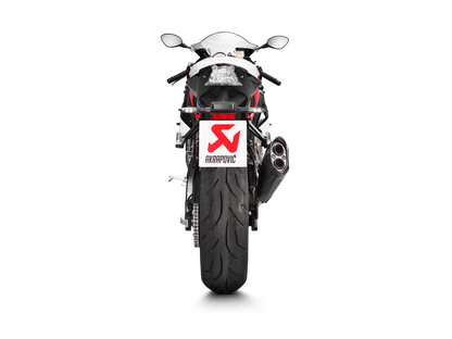 Akrapovic Slip-On Line Black Titanium Muffler System w/Carbon End Cap for BMW S 1000 RR/M 1000 RR 17-18 Akrapovic