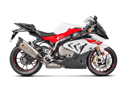 Akrapovic Slip-On Line Titanium Muffler System w/Carbon End Cap for BMW S 1000 RR/M 1000 RR 17-18