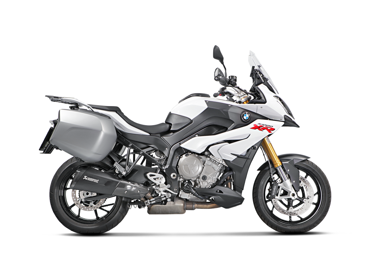 Akrapovic Slip-On Line Titanium Muffler System w/Carbon End Cap for BMW S 1000 XR/M 1000 XR 15-19 Akrapovic