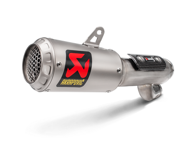Akrapovic Slip-On Line Titanium Muffler System w/Titanium End Cap for BMW S 1000 R/M 1000 R 17 20