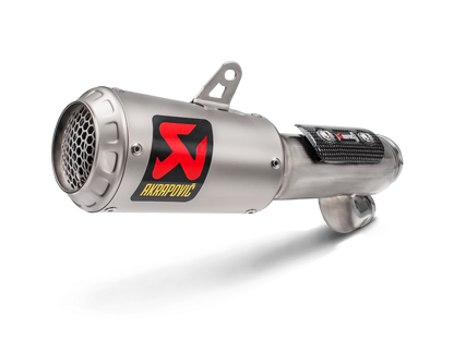 Akrapovic Slip-On Line Titanium Muffler System w/Titanium End Cap for BMW S 1000 R/M 1000 R 17 20