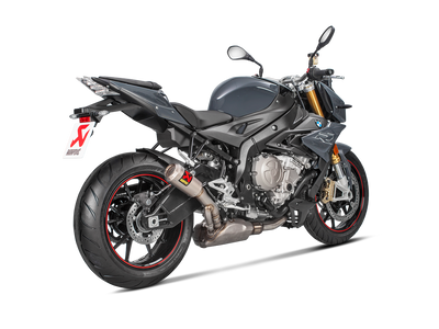 Akrapovic Slip-On Line Titanium Muffler System w/Titanium End Cap for BMW S 1000 R/M 1000 R 17 20