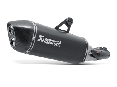 Akrapovic Slip-On Line Black Titanium Muffler System w/Carbon End Cap for BMW R 1200 GS 13-16