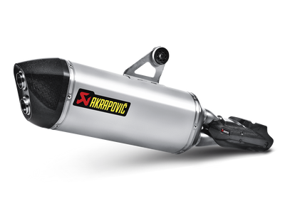 Akrapovic Slip-On Line Titanium Muffler System w/Carbon End Cap for BMW R 1200 GS 13-16