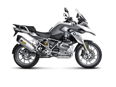 Akrapovic Slip-On Line Titanium Muffler System w/Carbon End Cap for BMW R 1200 GS 13-16