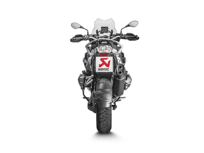 Akrapovic Slip-On Line Black Titanium Muffler System w/Carbon End Cap for BMW R 1200 GS 13-18 Akrapovic