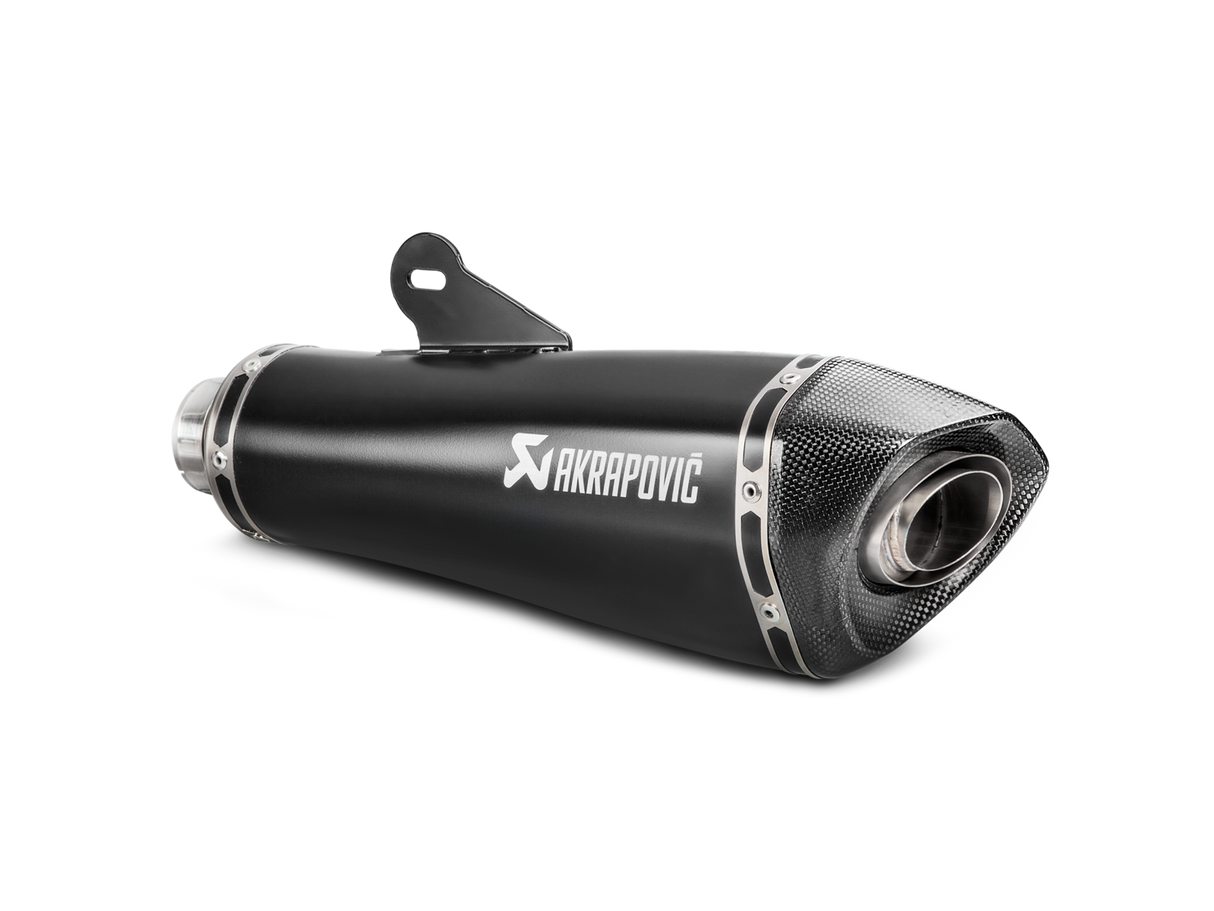 Akrapovic Slip-On Line Black Titanium Muffler System w/Carbon End Cap for BMW R NineT 14-23/R NineT Racer 17-23 Akrapovic