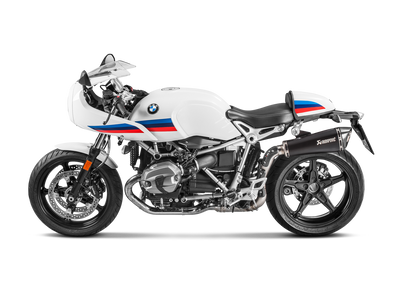 Akrapovic Slip-On Line Black Titanium Muffler System w/Carbon End Cap for BMW R NineT 14-23/R NineT Racer 17-23 Akrapovic