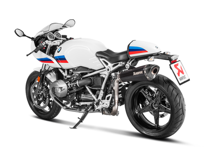 Akrapovic Slip-On Line Black Titanium Muffler System w/Carbon End Cap for BMW R NineT 14-23/R NineT Racer 17-23 Akrapovic