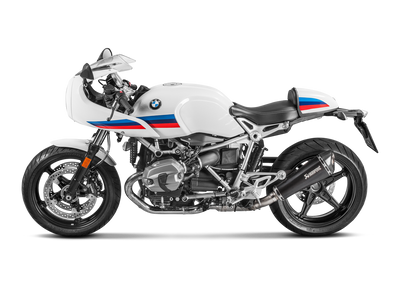 Akrapovic Slip-On Line Black Titanium Muffler System w/Carbon End Cap for BMW R NineT 14-23/R NineT Racer 17-23 Akrapovic