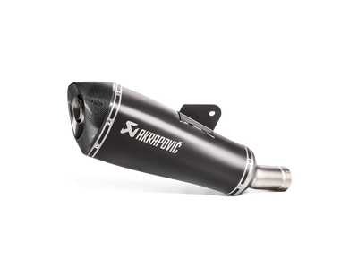 Akrapovic Slip-On Line Black Titanium Muffler System w/Carbon End Cap for BMW R 1200 R 15-18