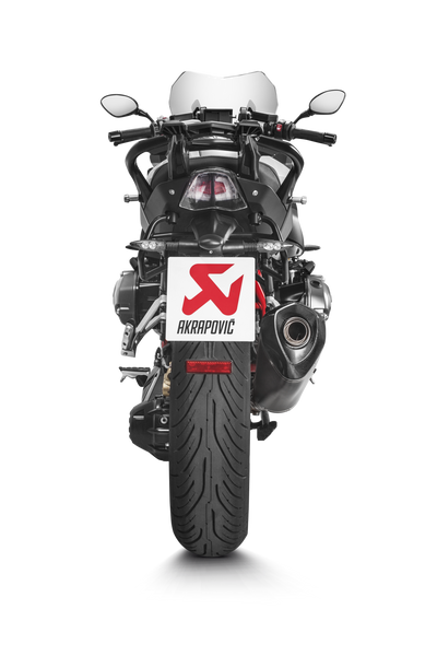 Akrapovic Slip-On Line Black Titanium Muffler System w/Carbon End Cap for BMW R 1200 R 15-18