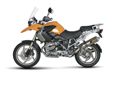 Akrapovic Slip-On Line Titanium Muffler System w/Titanium End Cap for BMW R 1200 GS/R 1200 GS Adventure 04-09