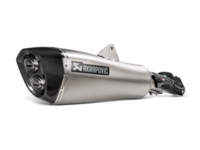 Akrapovic Slip-On Line Titanium Muffler System w/Carbon End Cap for BMW R 1250 RT 19-Up