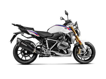 Akrapovic Slip-On Line Black Titanium Muffler System w/Carbon End Cap for BMW R 1250 RT 19-Up Akrapovic