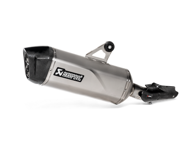 Akrapovic Slip-On Line Titanium Muffler System w/Carbon End Cap for BMW R 1250 GS/R 1250 GS Adventure 19-23 Akrapovic