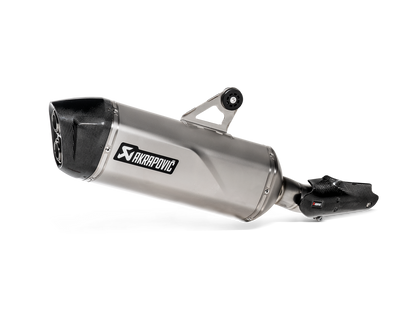 Akrapovic Slip-On Line Titanium Muffler System w/Carbon End Cap for BMW R 1250 GS/R 1250 GS Adventure 19-23 Akrapovic