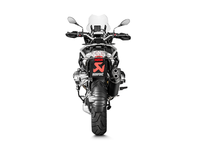 Akrapovic Slip-On Line Black Titanium Muffler System w/Carbon End Cap for BMW R 1250 GS/R 1250 GS Adventure 19-23 Akrapovic