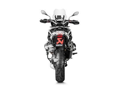 Akrapovic Slip-On Line Black Titanium Muffler System w/Carbon End Cap for BMW R 1250 GS/R 1250 GS Adventure 19-23 Akrapovic