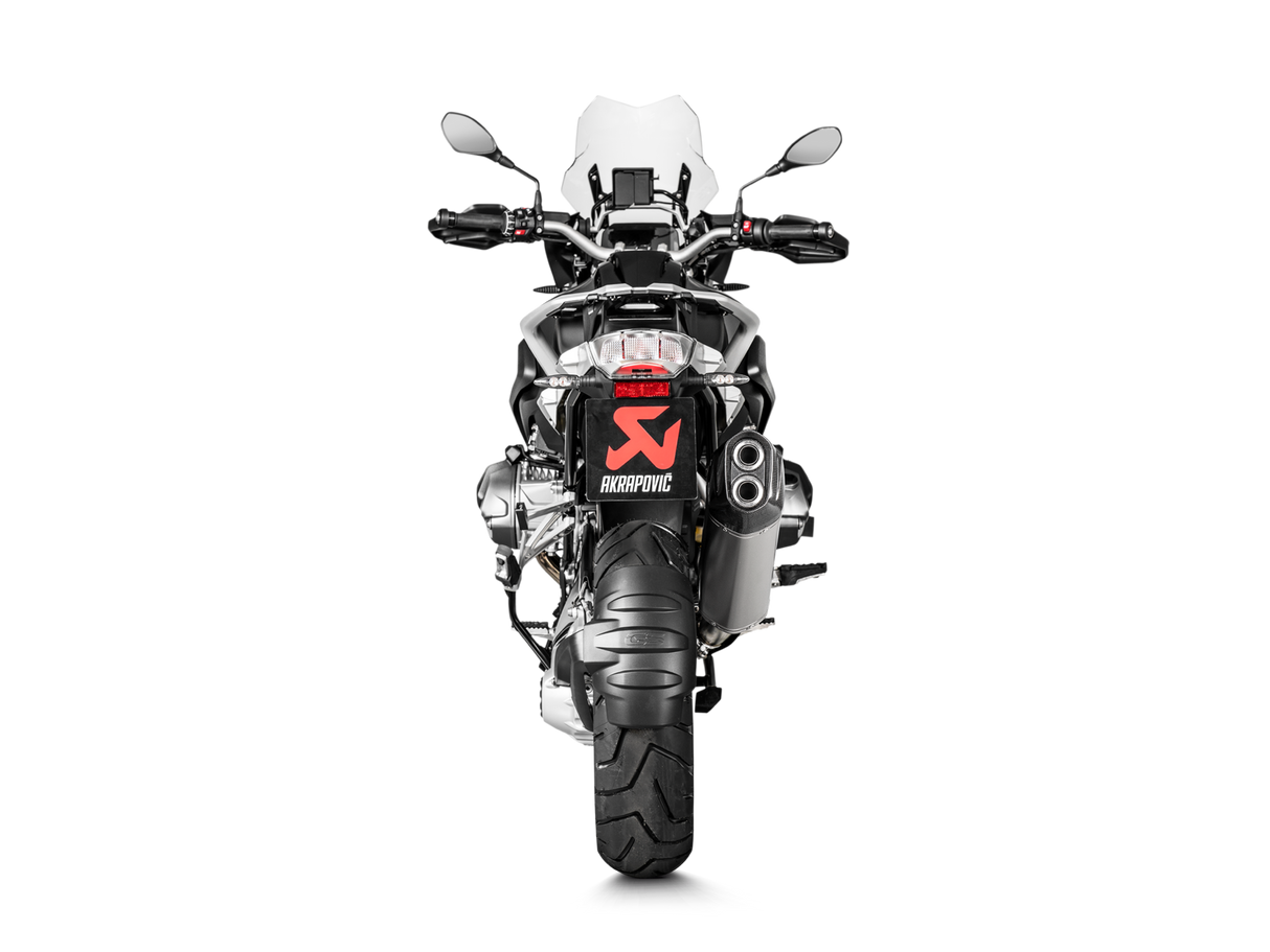Akrapovic Slip-On Line Titanium Muffler System w/Carbon End Cap for BMW R 1250 GS/R 1250 GS Adventure 19-23 Akrapovic