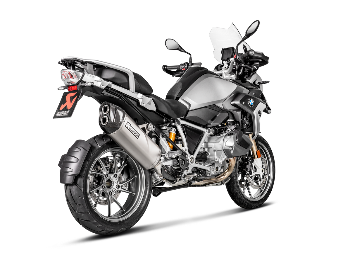 Akrapovic Slip-On Line Titanium Muffler System w/Carbon End Cap for BMW R 1250 GS/R 1250 GS Adventure 19-23 Akrapovic