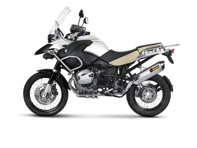 Akrapovic Slip-On Line Titanium Muffler System w/Carbon End Cap for BMW R 1200 GS 10-12/R 1200 GS Adventure 10-13