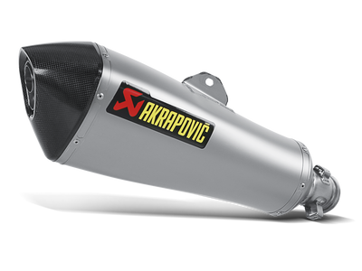 Akrapovic Slip-On Line Titanium Muffler System w/Carbon End Cap for BMW K 1300 R 09-15/K 1300 S 09-15 Akrapovic