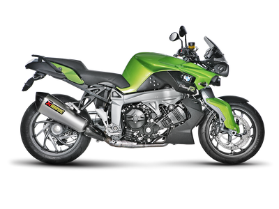 Akrapovic Slip-On Line Titanium Muffler System w/Carbon End Cap for BMW K 1300 R 09-15/K 1300 S 09-15 Akrapovic