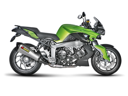 Akrapovic Slip-On Line Titanium Muffler System w/Carbon End Cap for BMW K 1300 R 09-15/K 1300 S 09-15 Akrapovic