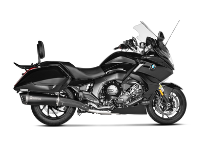 Akrapovic Slip-On Line Black Titanium Muffler System w/Carbon End Cap for BMW K 1600 B/Grand America 17-20 Akrapovic