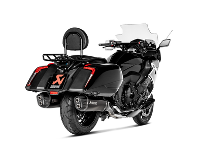 Akrapovic Slip-On Line Black Titanium Muffler System w/Carbon End Cap for BMW K 1600 B/Grand America 17-20 Akrapovic
